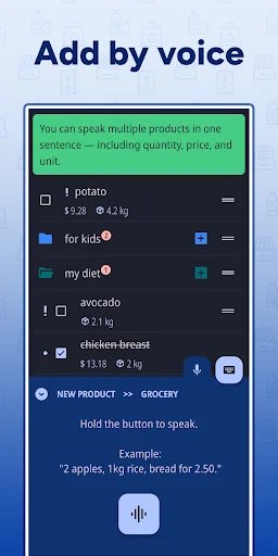 Shopping List – Enchan Li ডাউনলোড করুন – সেরা গ্রোসারি অ্যাপ - Screenshot 3
