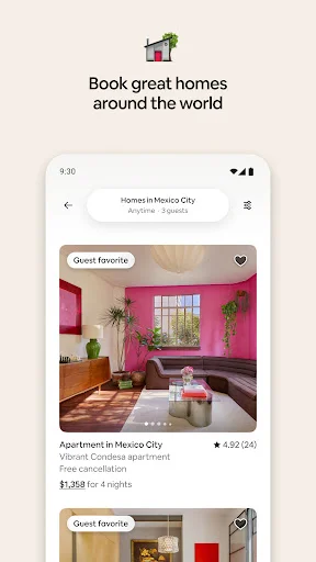 Airbnb অ্যাপ ডাউনলোড করুন – ভ্রমণের জন্য সেরা হোম বুকিং অ্যাপ - Screenshot 2