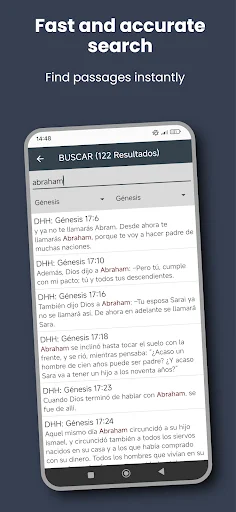 Septuagint Bible LXX স্প্যানিশ ডাউনলোড করুন – অডিও ও অফলাইন পড়ুন - Screenshot 6