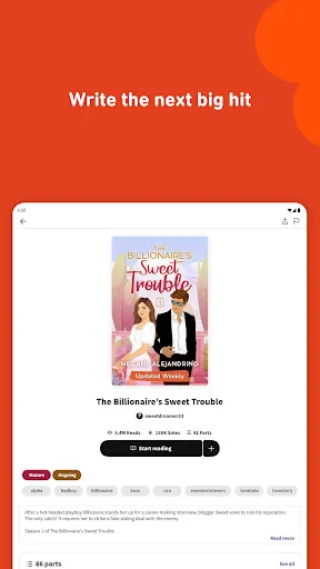 Wattpad ডাউনলোড করুন – সেরা গল্প পড়ার ও লেখার অ্যাপ - Screenshot 11