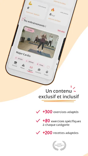 Kunto: Nutrition Sport Adapté ডাউনলোড করুন – ফিটনেস ও স্বাস্থ্য টিপস - Screenshot 9