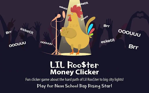 Lil Rooster Money Clicker ডাউনলোড করুন – সেরা র‍্যাপার গেম - Screenshot 1