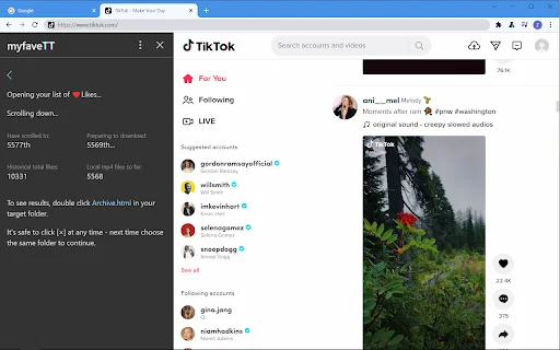 myfaveTT ডাউনলোড করুন – TikTok ভিডিও সেভ করার সেরা টুল - Screenshot 2