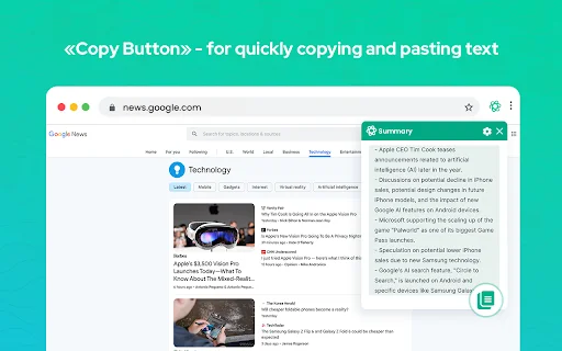 Summary for Youtube ডাউনলোড করুন – AI এর মাধ্যমে দ্রুত সারসংক্ষেপ - Screenshot 4