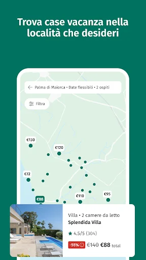 CaseVacanza.it অ্যাপ ডাউনলোড করুন – সেরা ভ্যাকেশন রেন্টাল খুঁজুন - Screenshot 2