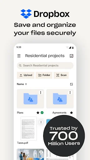 Dropbox ডাউনলোড করুন – নিরাপদ ক্লাউড স্টোরেজ ও ফাইল শেয়ারিং অ্যাপ - Screenshot 1