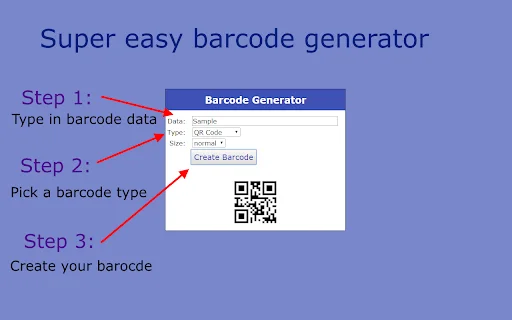 Barcode Generator ডাউনলোড করুন – দ্রুত এবং সহজ বারকোড মেকার - Screenshot 1