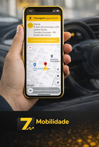 7 Mobilidade – Passageiros ডাউনলোড করুন | দ্রুত এবং নিরাপদ যাত্রা - Screenshot 3