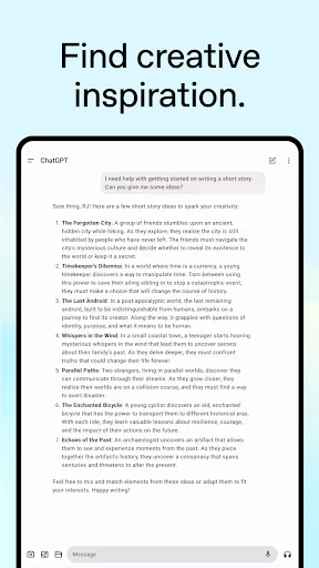 ChatGPT ডাউনলোড করুন – আপনার সেরা এআই সহকারী ব্যবহার করুন - Screenshot 9