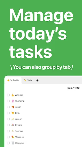 Daily Checklist – Today’s Task ডাউনলোড করুন – সেরা প্রোডাক্টিভিটি অ্যাপ - Screenshot 17