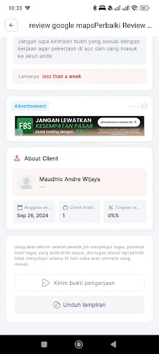 Gudang Tugas ডাউনলোড করুন – ঘরে বসে আয় করার সেরা মাধ্যম - Screenshot 7