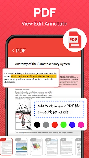 All Document Reader: PDF Editor ডাউনলোড করুন – দ্রুত এবং সহজ ফাইল ম্যানেজার - Screenshot 2