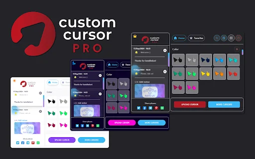 Custom Cursor Pro ডাউনলোড করুন – আপনার ব্রাউজারের জন্য সেরা মাউস কার্সার - Screenshot 2