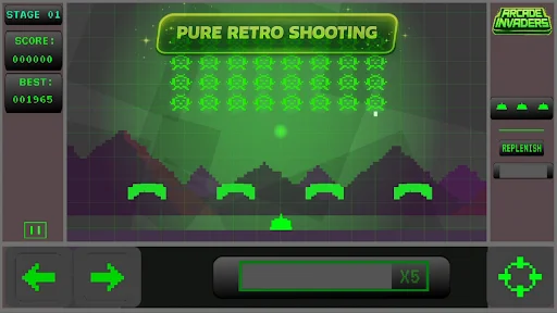 Arcade Invaders From Space ডাউনলোড করুন – সেরা রেট্রো শুটার গেম - Screenshot 1