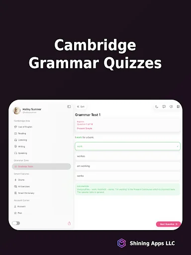Cambridge English B2 (FCE) ডাউনলোড করুন – ইংরেজি দক্ষতা বাড়ান - Screenshot 16