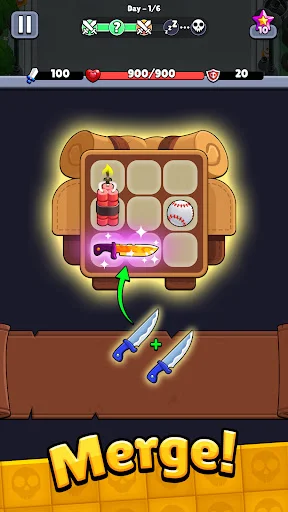 Bagbound Hero – Backpack RPG ডাউনলোড করুন – অফলাইন জম্বি সারভাইভাল গেম - Screenshot 2