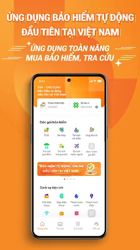 DIIN – Bảo hiểm 24/7 ডাউনলোড করুন – দ্রুত বীমা সেবা - Screenshot 1