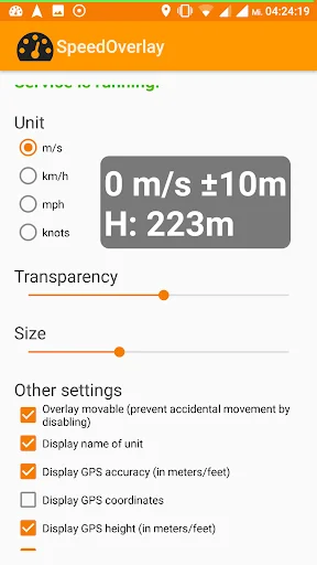 Speed Overlay ডাউনলোড করুন – সেরা জিপিএস স্পিডোমিটার অ্যাপ - Screenshot 6