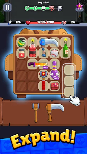 Bagbound Hero – Backpack RPG ডাউনলোড করুন – অফলাইন জম্বি সারভাইভাল গেম - Screenshot 6