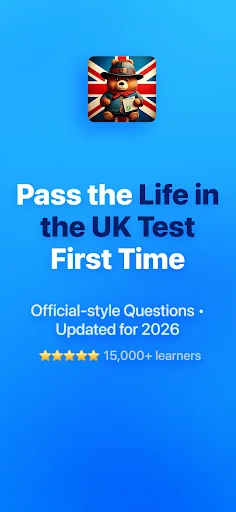 Life in the UK Test 2026 ডাউনলোড করুন – অফিসিয়াল প্রস্তুতির সেরা অ্যাপ - Screenshot 1
