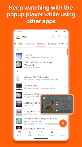 VLC for Android ডাউনলোড করুন – সেরা ফ্রি মিডিয়া প্লেয়ার - Screenshot 7