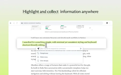Liner: আপনার সেরা AI Copilot – ওয়েব ও ইউটিউব সারসংক্ষেপ - Screenshot 6