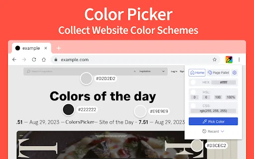Color Picker – Eyedropper Tool ডাউনলোড করুন – দ্রুত এবং সহজ - Screenshot 1