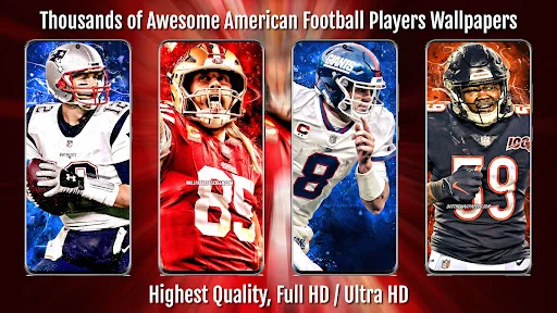 American Football Wallpapers ডাউনলোড করুন – সেরা এইচডি ব্যাকগ্রাউন্ড - Screenshot 2
