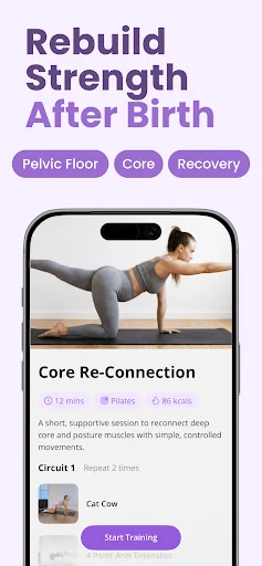 FitMama: গর্ভাবস্থা ও প্রসবোত্তর ফিটনেস অ্যাপ ডাউনলোড করুন - Screenshot 4