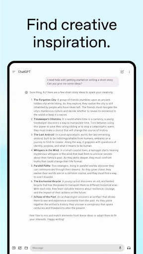 ChatGPT ডাউনলোড করুন – আপনার সেরা এআই সহকারী ব্যবহার করুন - Screenshot 15