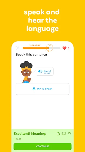 Duolingo ডাউনলোড করুন – ভাষা, গণিত এবং দাবা শিখুন বিনামূল্যে - Screenshot 4