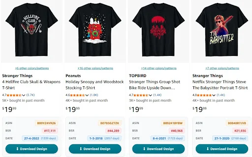 AMZSniper ডাউনলোড করুন – Merch ও KDP এর জন্য সেরা টুল - Screenshot 2