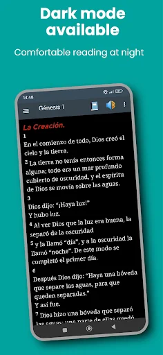 Septuagint Bible LXX স্প্যানিশ ডাউনলোড করুন – অডিও ও অফলাইন পড়ুন - Screenshot 5