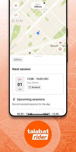 Talabat Rider অ্যাপ ডাউনলোড করুন – আয় করুন নিজের সুবিধামতো - Screenshot 2