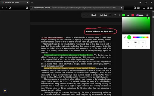 Eclipse PDF ডাউনলোড করুন – সেরা ডার্ক মোড রিডার ও অ্যানোটেশন টুল - Screenshot 1
