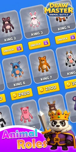 Draw & Smash Animal Cars 3D ডাউনলোড করুন – সেরা ব্যাটল গেম - Screenshot 3