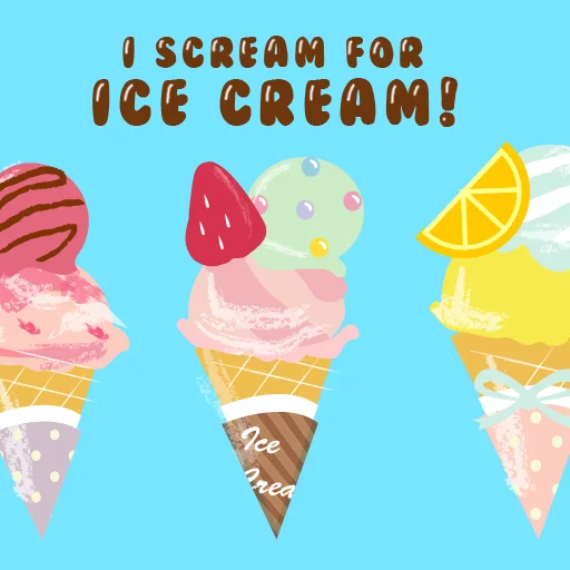 Theme-I Scream for Ice Cream! ডাউনলোড করুন – সেরা কিউট থিম