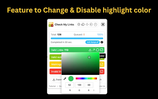 Check My Links ডাউনলোড করুন – ব্রোকেন লিঙ্ক চেকার এক্সটেনশন - Screenshot 3