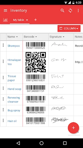 Logmedo Database and Form ডাউনলোড করুন – সেরা ডাটাবেস অ্যাপ - Screenshot 1