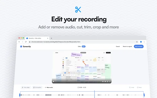 Screenity ডাউনলোড করুন – সেরা ফ্রি স্ক্রিন রেকর্ডার ও এডিটর - Screenshot 3