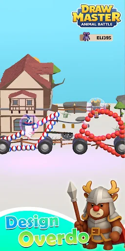 Draw & Smash Animal Cars 3D ডাউনলোড করুন – সেরা ব্যাটল গেম - Screenshot 2
