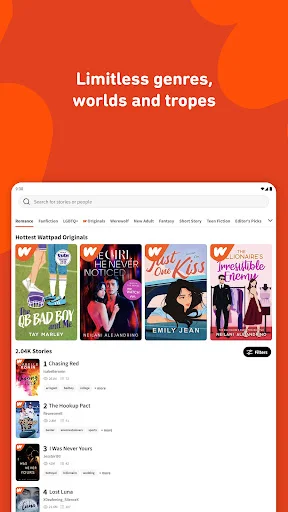 Wattpad ডাউনলোড করুন – সেরা গল্প পড়ার ও লেখার অ্যাপ - Screenshot 9