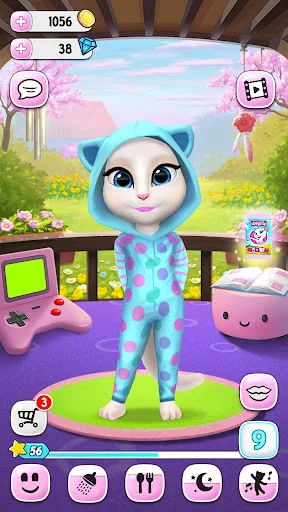 My Talking Angela ডাউনলোড করুন – সেরা ভার্চুয়াল পেট গেম - Screenshot 6