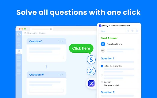 SolvelyAI ডাউনলোড করুন – সেরা AI হোমওয়ার্ক হেল্পার ও স্টাডি টুল - Screenshot 1