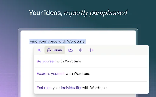 Wordtune ডাউনলোড করুন – সেরা AI রাইটিং এবং গ্রামার টুল - Screenshot 2