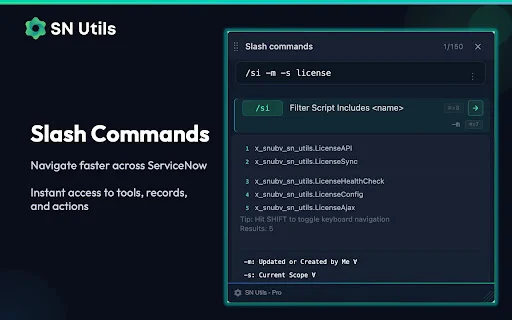 SN Utils ডাউনলোড করুন – ServiceNow ডেভেলপারদের জন্য সেরা টুল - Screenshot 1