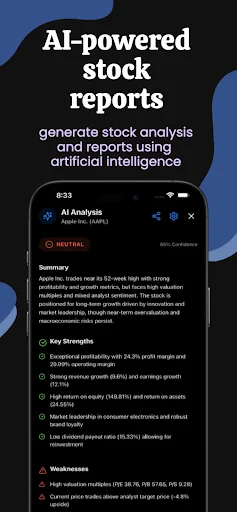 AI Stock Screener Analysis ডাউনলোড করুন – সেরা শেয়ার মার্কেট অ্যাপ - Screenshot 4