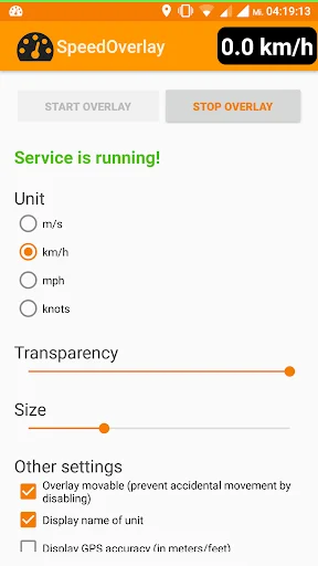 Speed Overlay ডাউনলোড করুন – সেরা জিপিএস স্পিডোমিটার অ্যাপ - Screenshot 2