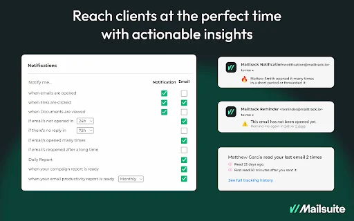 Mailtrack ডাউনলোড করুন – Gmail-এর জন্য সেরা ইমেইল ট্র্যাকার - Screenshot 5