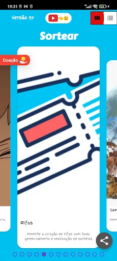 Sorteador ডাউনলোড করুন – র‍্যাফেল এবং লটারি ড্রয়ের সেরা অ্যাপ - Screenshot 1